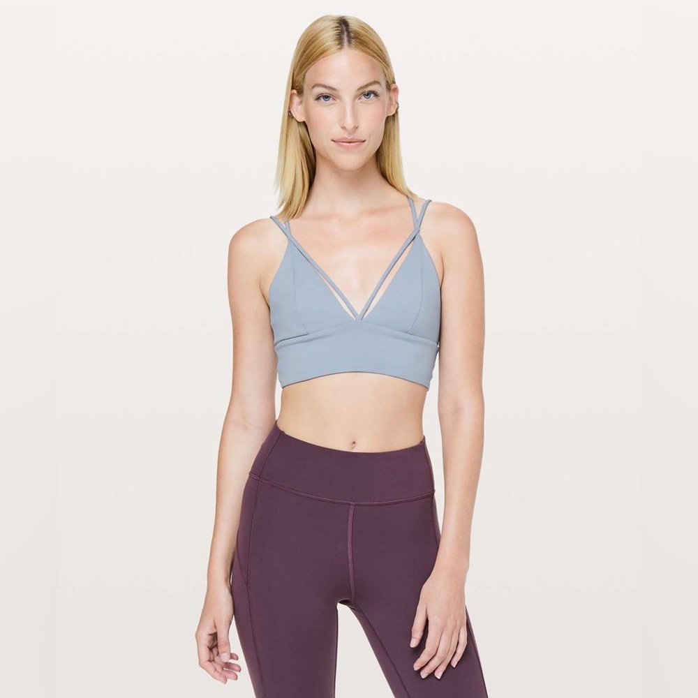 Lululemon Pushing Limits Bra A/B
Concrete Blue